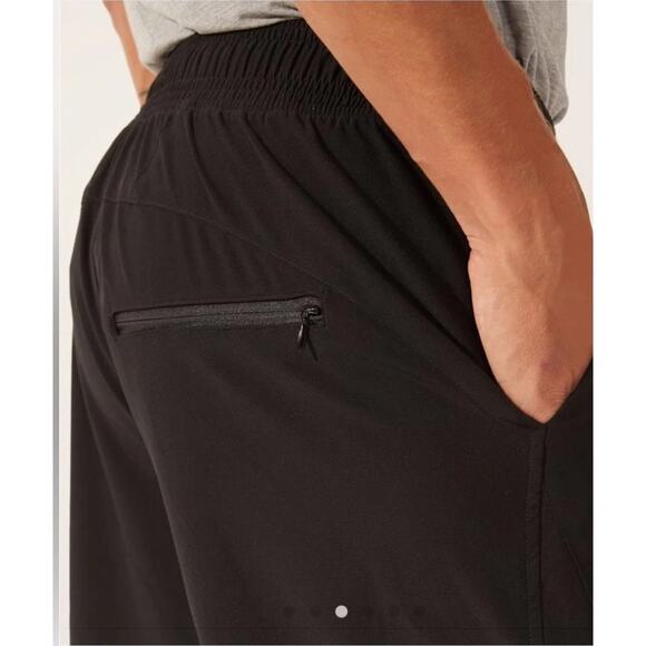 Italic Men’s Black Stride Athletic Shorts 9” Large - Workout Active Quiet Luxury - Picture 2 of 8